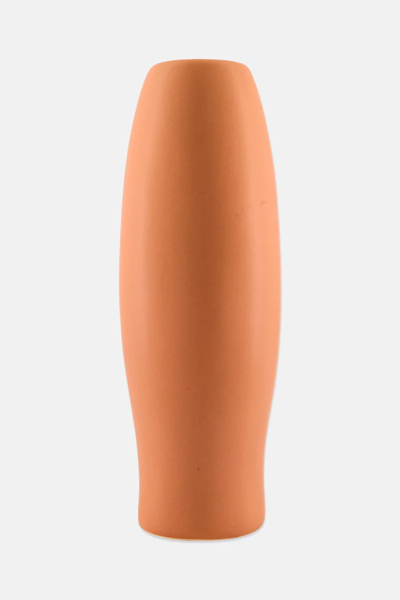 Muy Mucho Ceramic Vase H 32 x D 5 cm, Mauve